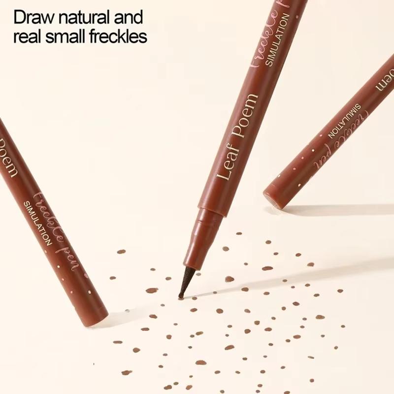 Sommersprossenstift Lang Anhaltend Natürlich Lebensecht Gesicht Punkt Fleck Stift Rotbraun Wasserdicht Schnell Trocknend Gesicht Falsche Sommersprossen Make-up Stift