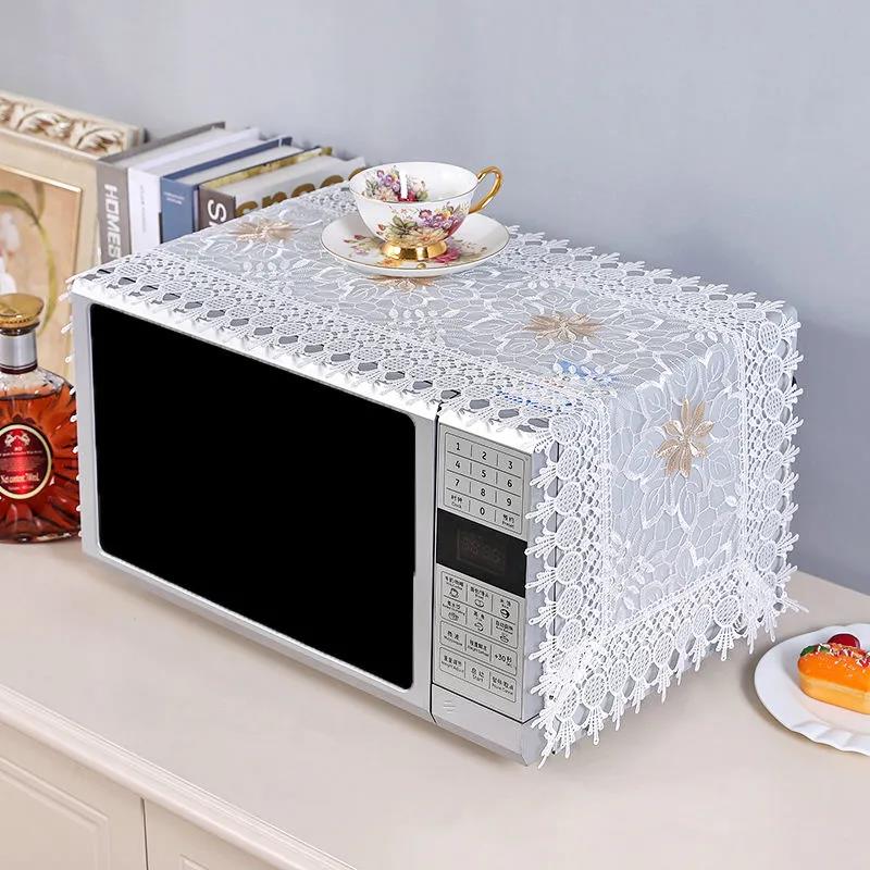 Kitchen Dust Towels Buy Pastoral Lace Microwave Dust Cover Towel Universal Microwave Cover ...