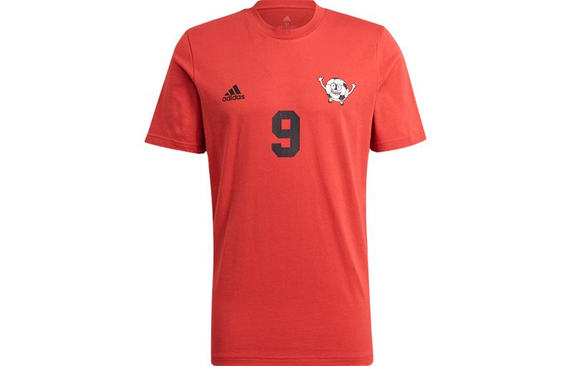 Adidas T Shirt Men s Bright Pink Red Fluorescent GN6892 M