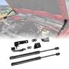 Hydraulic Bonnet Lift Support Rod Kit 700N Capacity With Mounting Brackets Easy Installation Suitable For D40 ACMAT ALTV