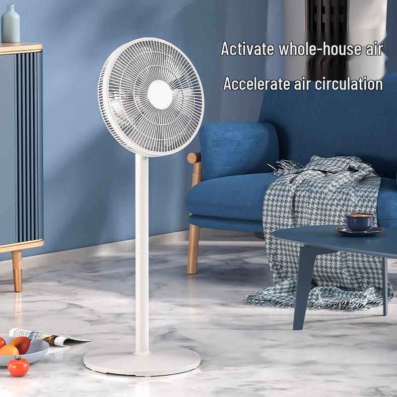 Electric Fan with Remote Control - Energy-Saving, Quiet, Oscillating Desktop & Vertical Floor Fan for Dorms