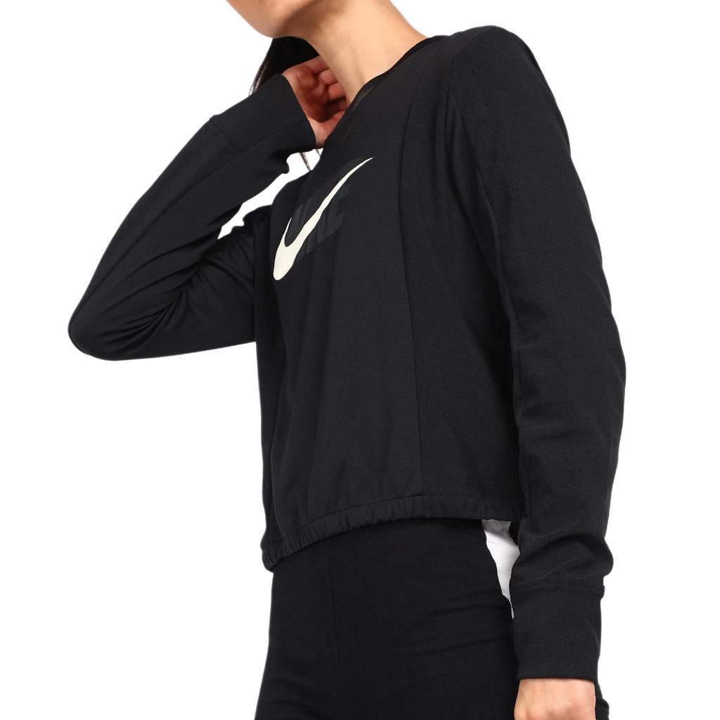 Nike Set In Sleeve Running T Shirt Women's Black DD6943-010