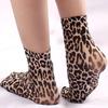 Leopard Print Short Socks Summer Single Shoes Short Stockings High Elastic Comfortable Breathable Ultra-thin