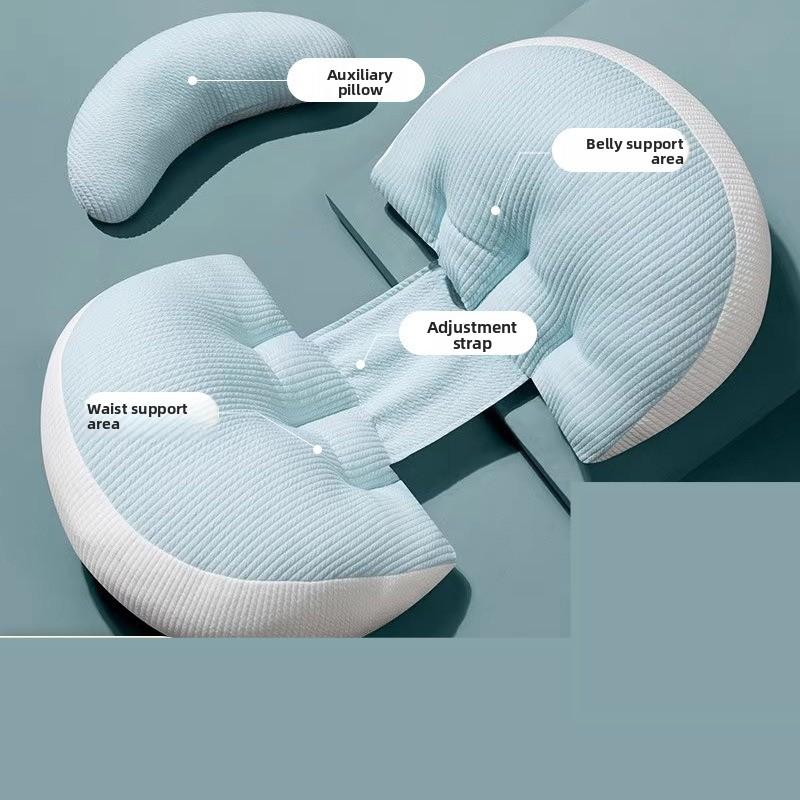 U Shaped Maternity Pillow Side Sleeping Back Support Belly Wedge Pregnancy Sleeping Aid Multifunctional Pillow Set 6000₽