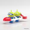 Aoshima Bunka Kyozaisha Rakupla Tokotoko Toy Story Alien Rocket Plastikmodell Nr. DP-05 Farbcodiert