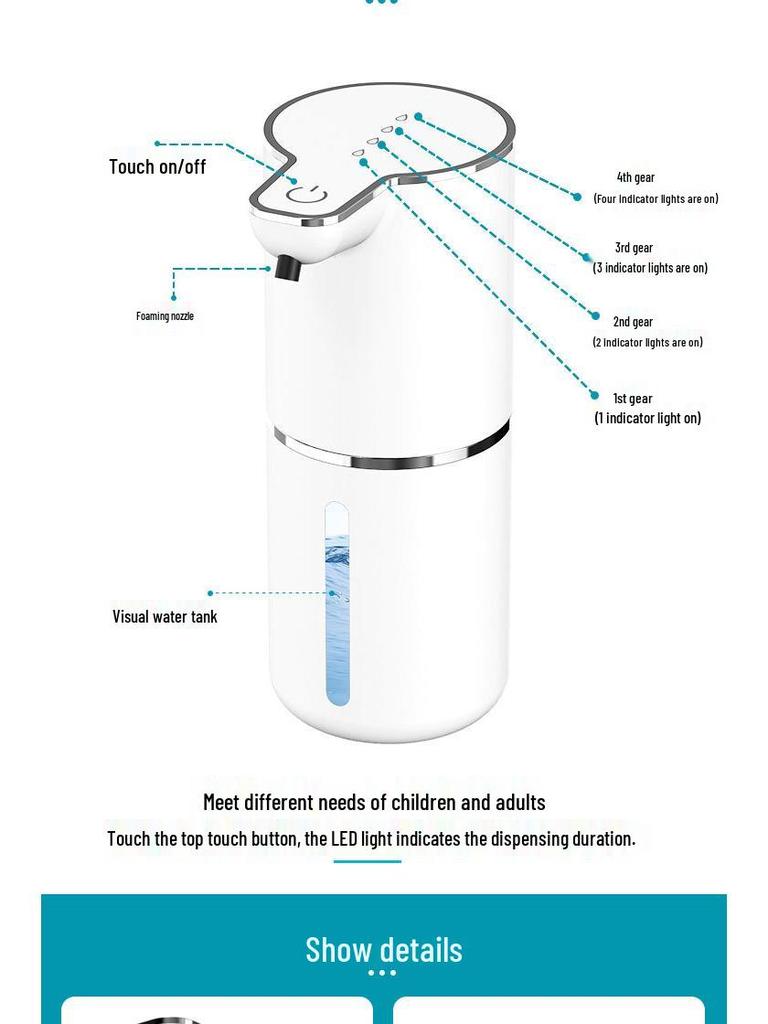 Smart M1 Wall-Mounted Automatic Foam Soap Dispenser