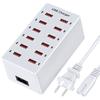 Multiple Port USB Charging Dock 12 Port High Speeds Powered Adapter Smarted Charging Station For Home Office