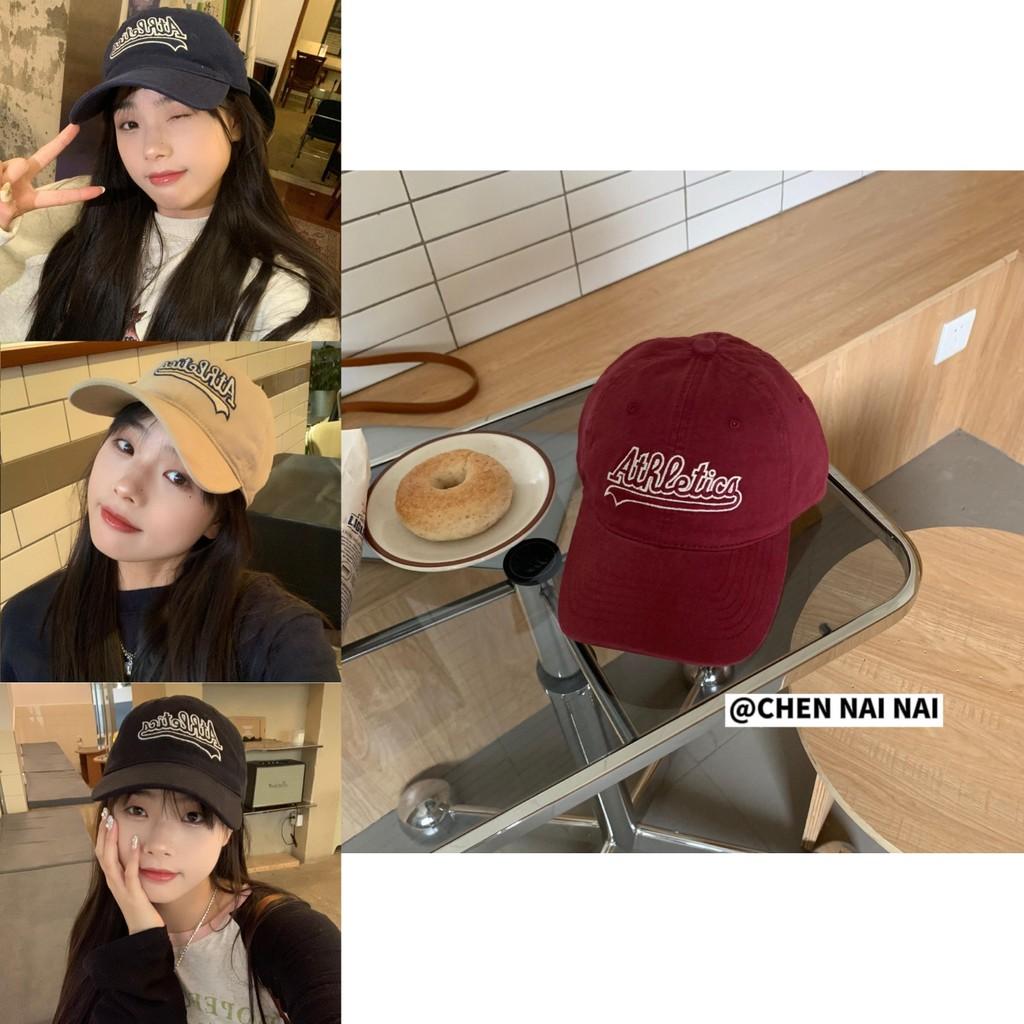 Look Summerready Washed Baseball Cap For Women With Breathable Cotton Fabric