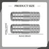 2 Pieces Barb Splicer Mender Hose Connector Barbed Straight Watertight Stainless Steel for Water