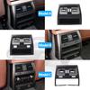 Upgraded Fresh Air Conditioner AC Vent Grille Cover Panel For BMW 5 Series Gran Turismo GT F07 528 530 535 550 2010-2017