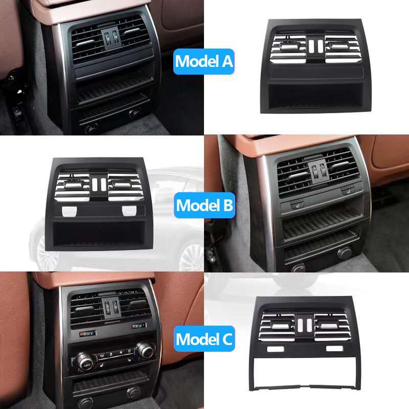 Upgraded Fresh Air Conditioner AC Vent Grille Cover Panel For BMW 5 Series Gran Turismo GT F07 528 530 535 550 2010-2017