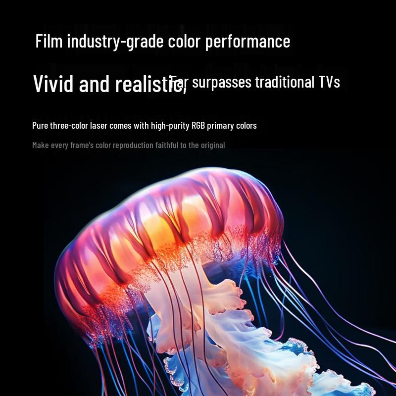 JMGO O2 Pro 4K Ultra-Short Throw Tri-Color Laser Projector