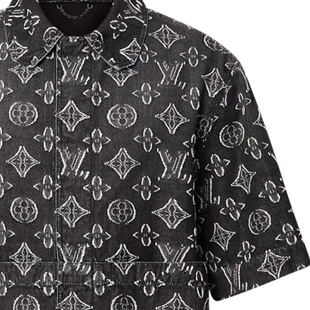 Louis Vuitton Shirt Men's Black 1ABYOM