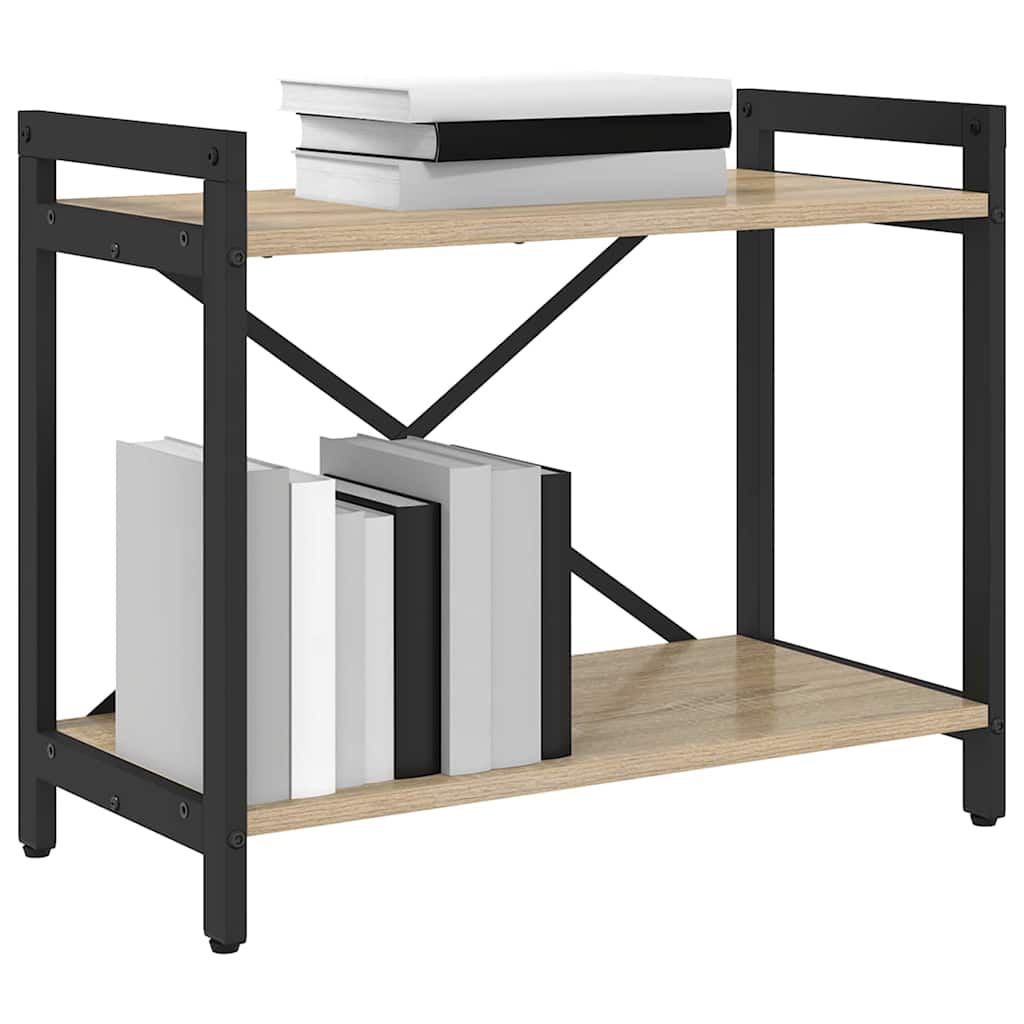 Bookshelf Sonoma Oak 60 x 30 x 50 cm Particleboard