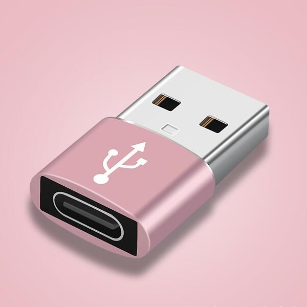 USB Type C Adapter USB 3.0 Type A Male To USB 3.1 Type C Female Converter USB C Charging Data Transfer Adapter for iPhone 12 Pro