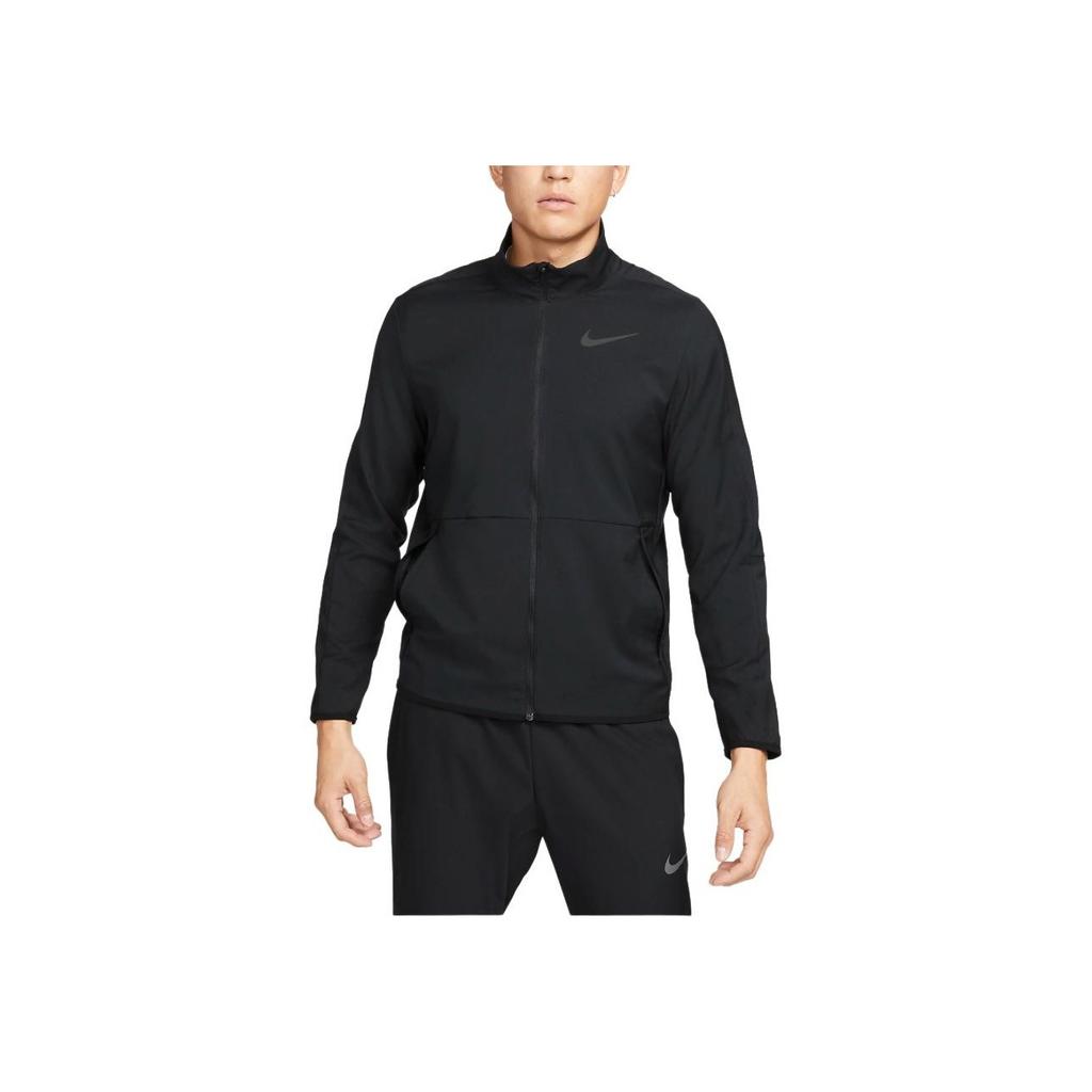 Nike Dri-Fit Casual Stand Collar Sports Long Sleeve Jacket Men Jacket Black CU4954-010