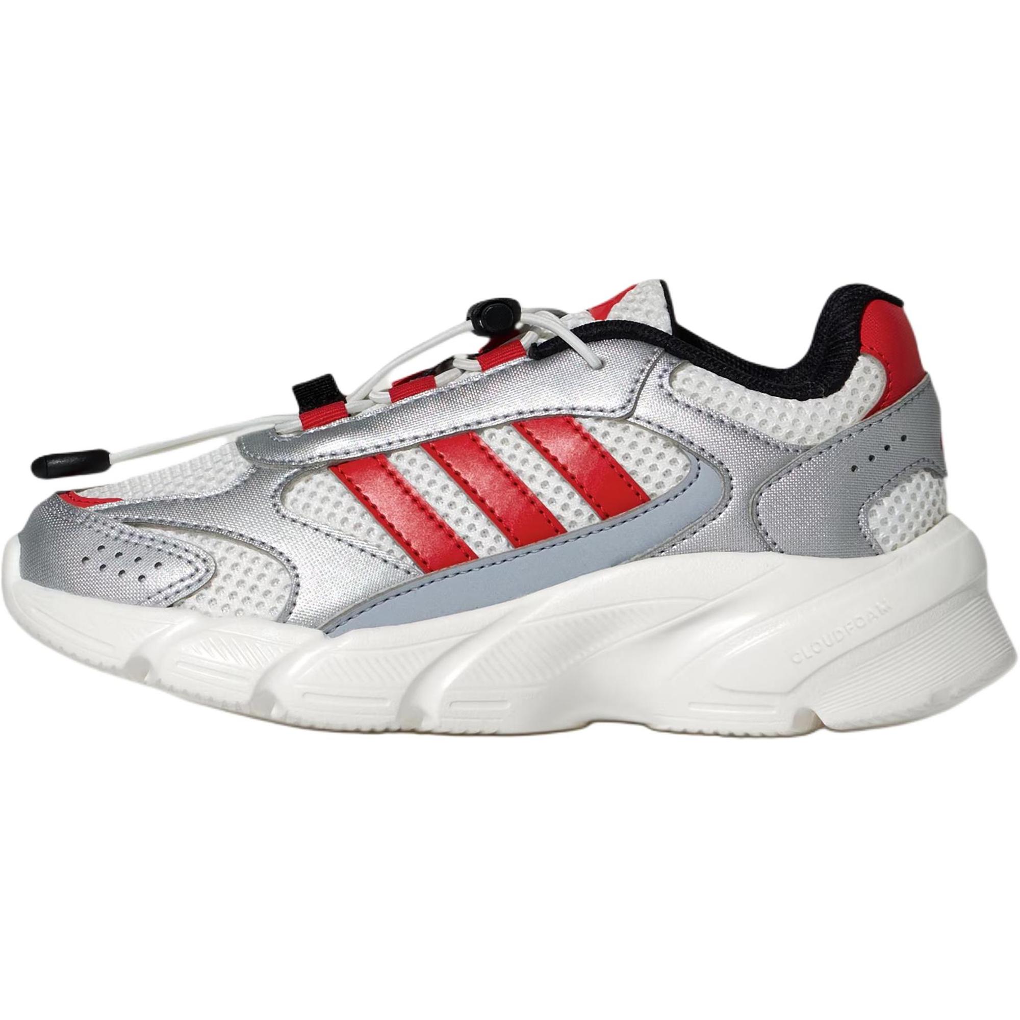 Adidas CRAZYCHAOS 2000 Low top Casual Shoes Silver White Red Kids  KH5648 31.5