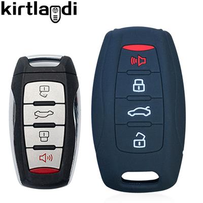 Silicone Car Key Case for Great Wall Haval Coupe H6 F7 F7X H7 H8 H9 GMW F7H Samrt Cover Remote Fob Shell Case Keychain Keyless