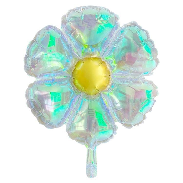 Colorful Daisy and Sunflower Foil Balloons for Birthday and School Decorations