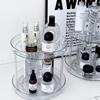 360° Rotatable Desktop Cosmetic Rack Bathroom Shelf Large-capacity Perfume Aromatherapy Skin Care Product Storage Rack Organize