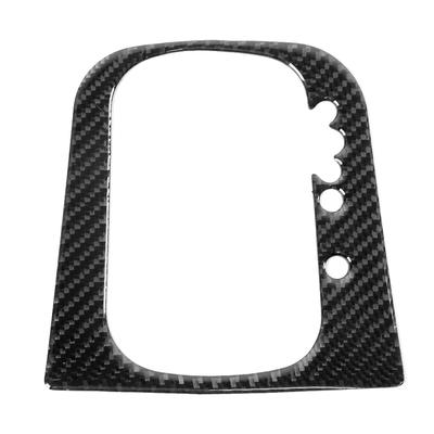 Cubierta Embellecedora del Panel de la Palanca de Cambios de Fibra de Carbono Decoración Interior del Coche Tipo B