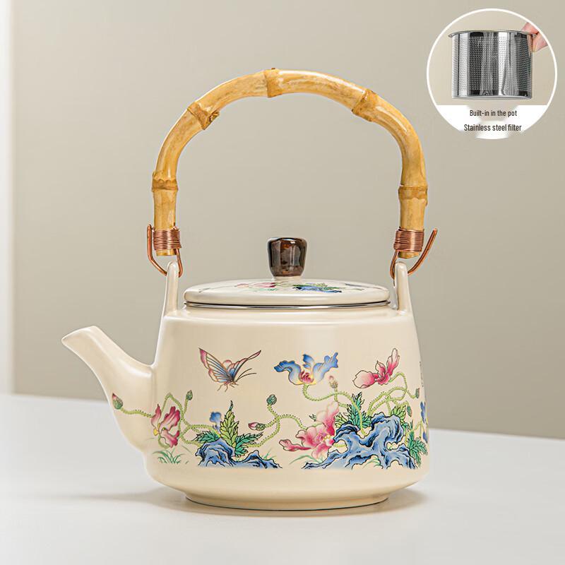 Lainuo Floral Butterfly Tea Set