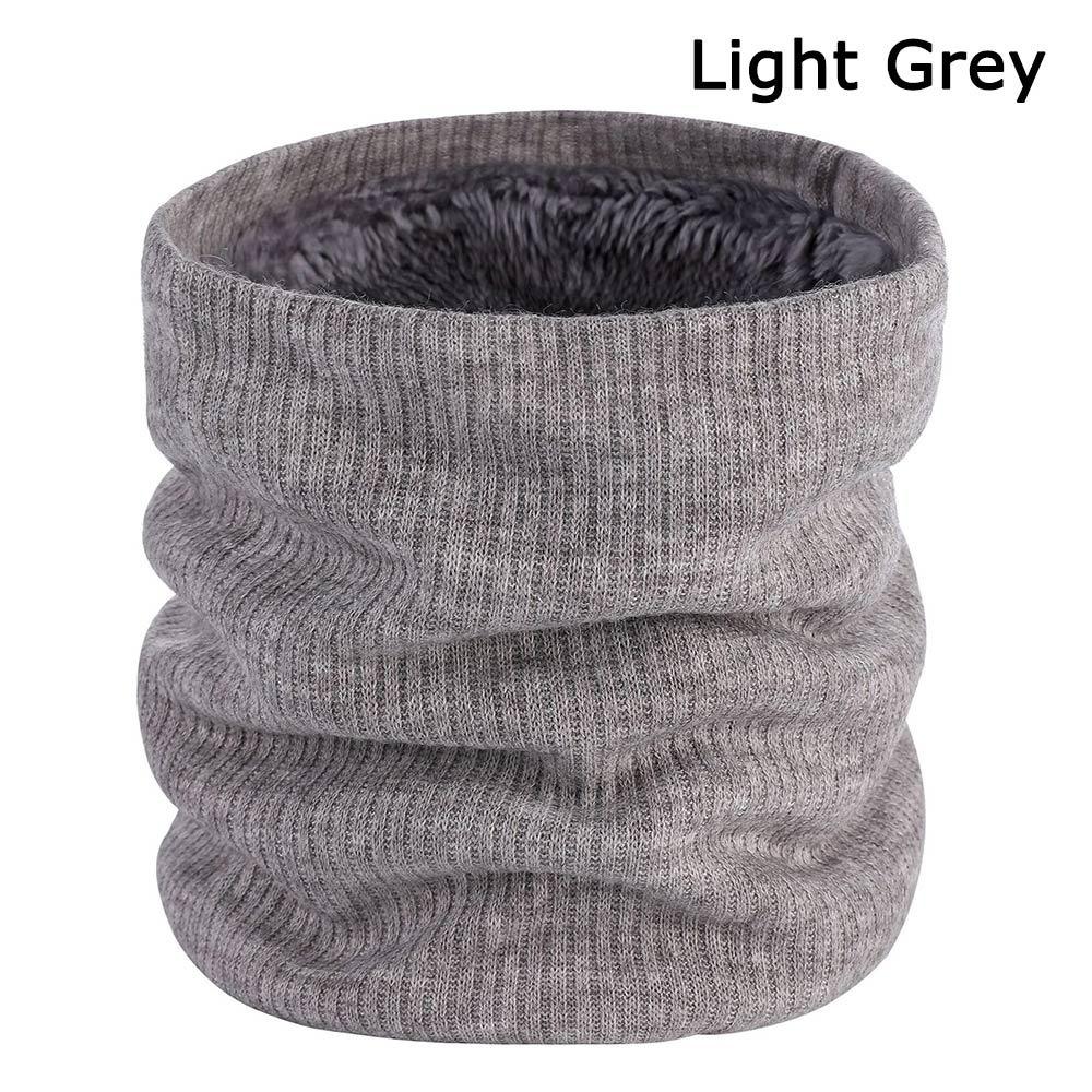 Warmer Neck Tube Knitted Scarf Double-Layer Neck Warmer Fashion Riding Mask Woman/Men