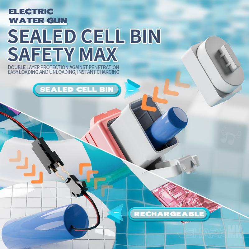 Electric Water Gun Toys Summer Outdoor Beach Large-capacity Fun Firing Swimming Pool Adult Boys Shooting Game Toy