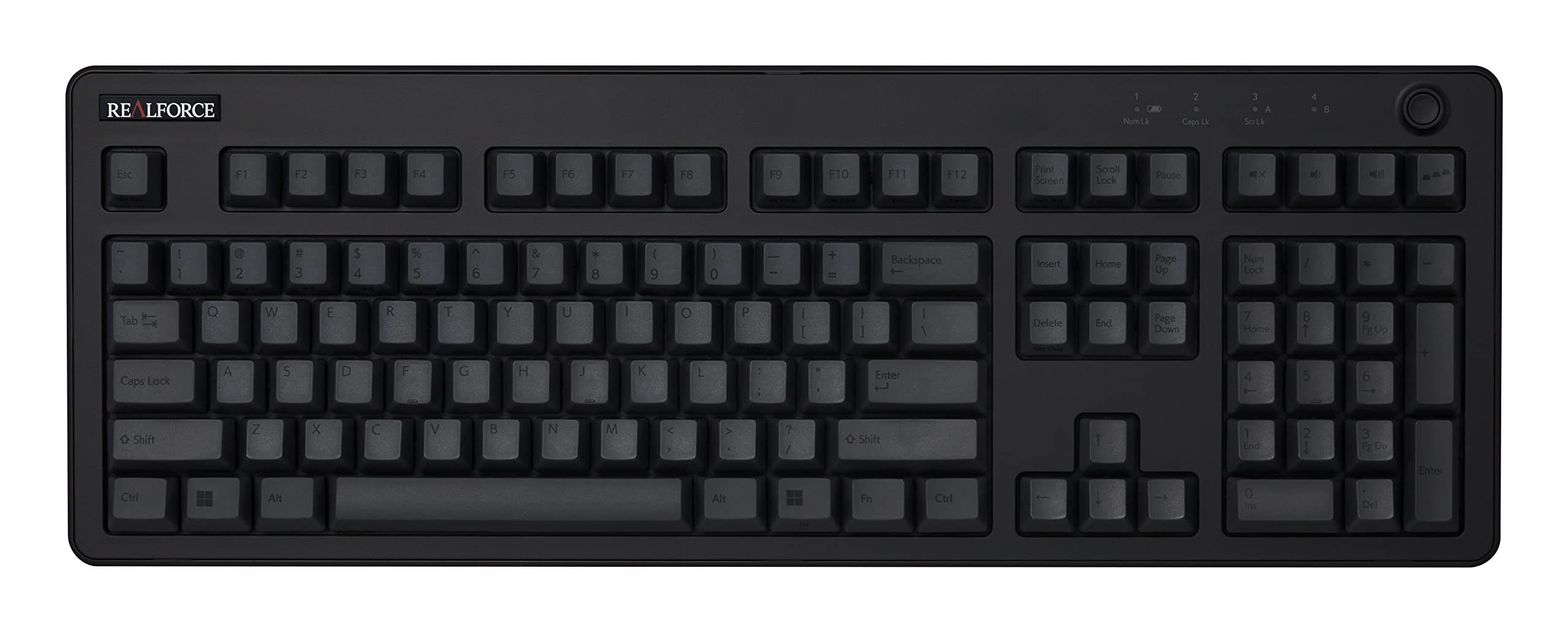 

Клавіатура REALFORCE R3 Hybrid Full 30г Англійська розкладка Чорний Темно-сірий R3HB13 & чорний