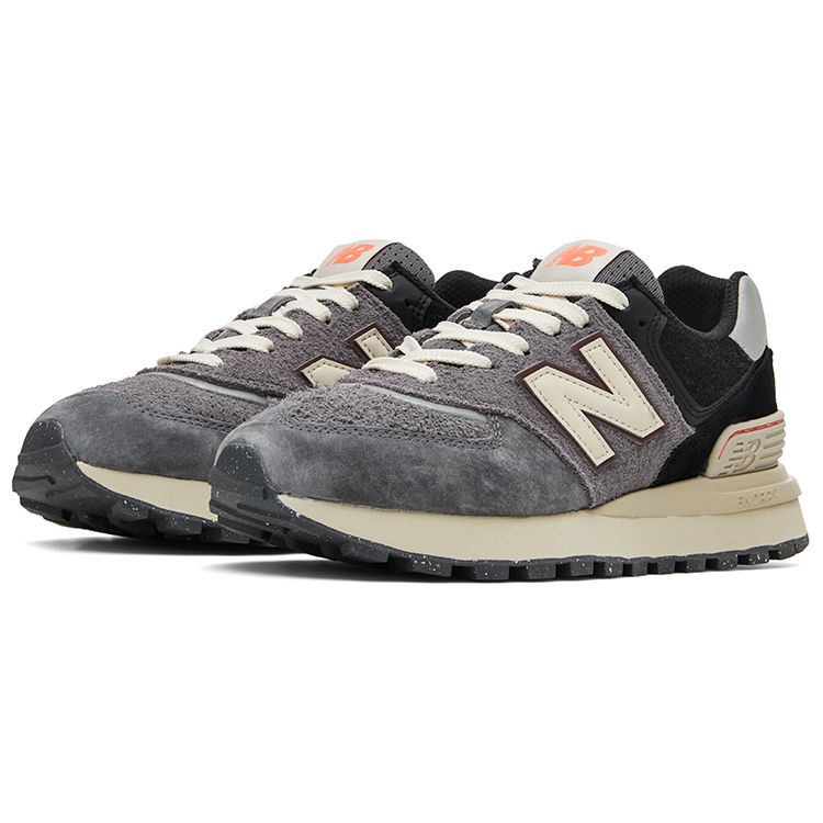 New Balance 574 Legacy Sports Comfort Low Top Running Shoes Unisex Sneaker Black Gray U574LGGE