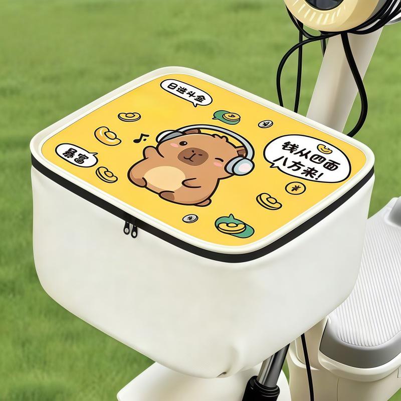 Universal Waterproof Cover for Electric Car, Motorcycle, and Bicycle Basket