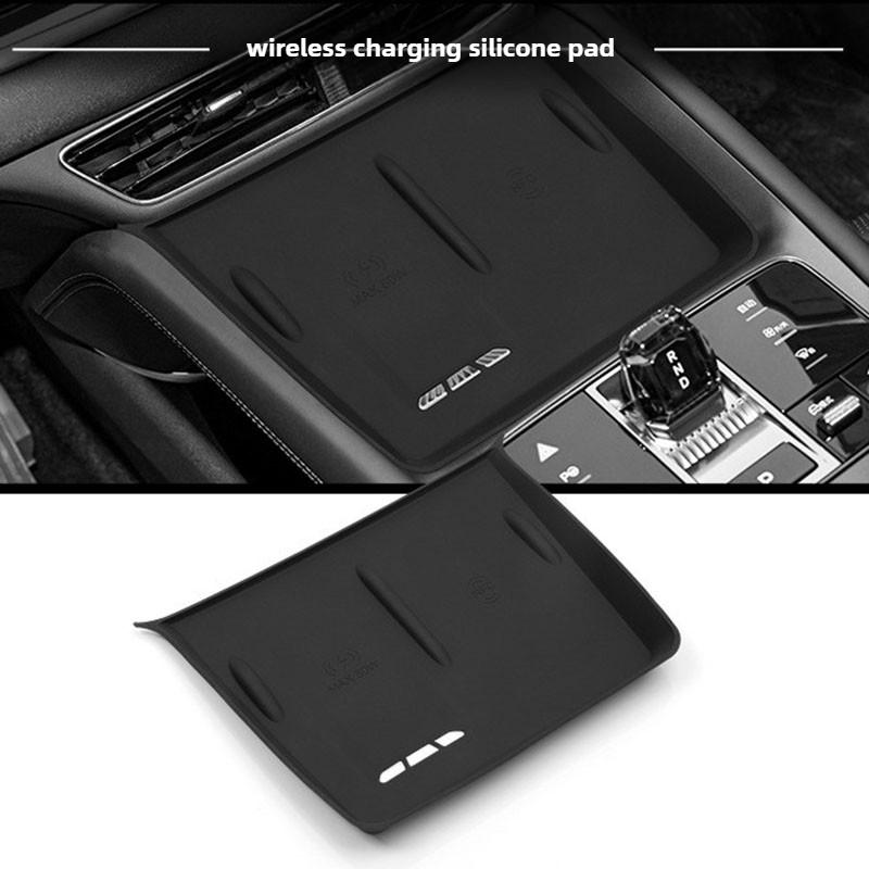 For BYD Sealion 7 2024 2025 Storage Box Car Tray Cup Box Anti-slip Pad Organizers Interior Accessories Tidying Black