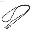 Braided Leather Rope Chain Sunglasses Lanyard – Thick Twist Design, Non-Slip Strap For Outdoor Sports Eyeglass Accessories