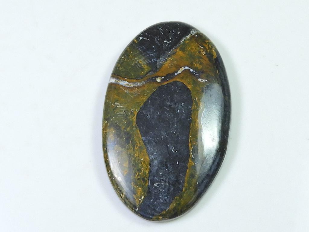 52Cts. Natural Pitersite Agate Oval Cabochon Loose Gemstone 25X32X05 MM SK-952