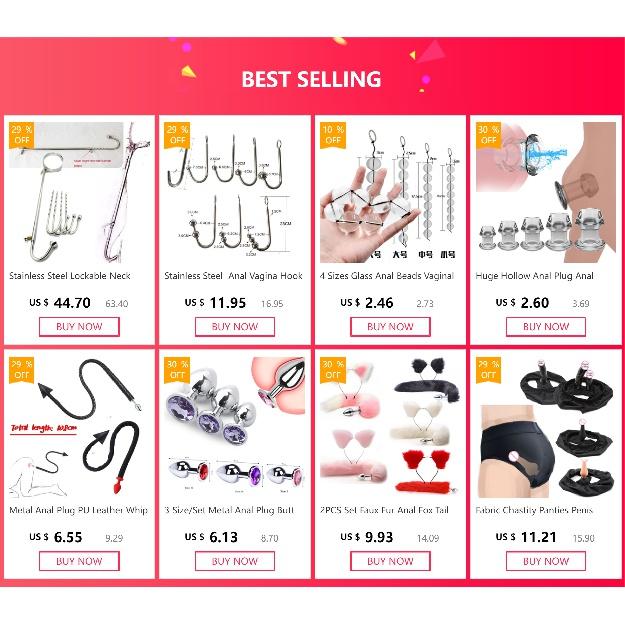 Plug anal uriaș Anal Speculum Anus Dilatator masaj BDSM Clismă Vagin Anal Expander Plug Adult BDSM Jucării sexuale pentru bărbați