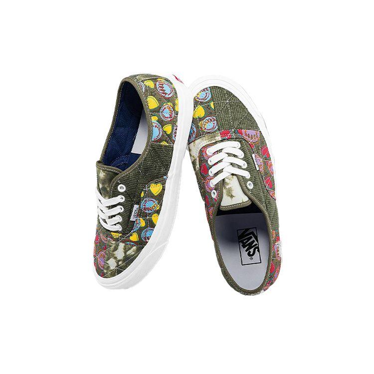 Vans Authentic 44 DX Positivity Patchwork Grape Leaf Unisex Sneakers Green VN0A54F98F9