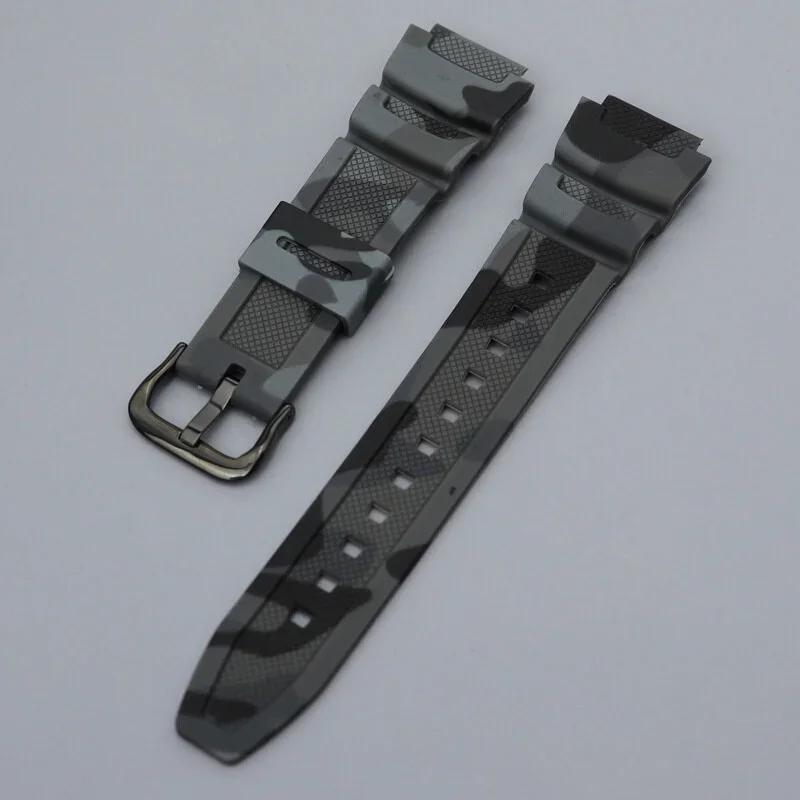 18mm For Casio W-218H AE1200/1000W/1300 W-800H 216H 735H Soft Rubber Watchband Silicone Sport Sweat-proof Watch strap Bracelet