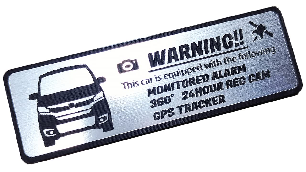 

Honami Works 1-го поколения N-WGN Custom JH1 JH2 N Wagon Эмблема безопасности Круглосуточное наблюдение Видеорегистратор GPS-трекер Наклейка