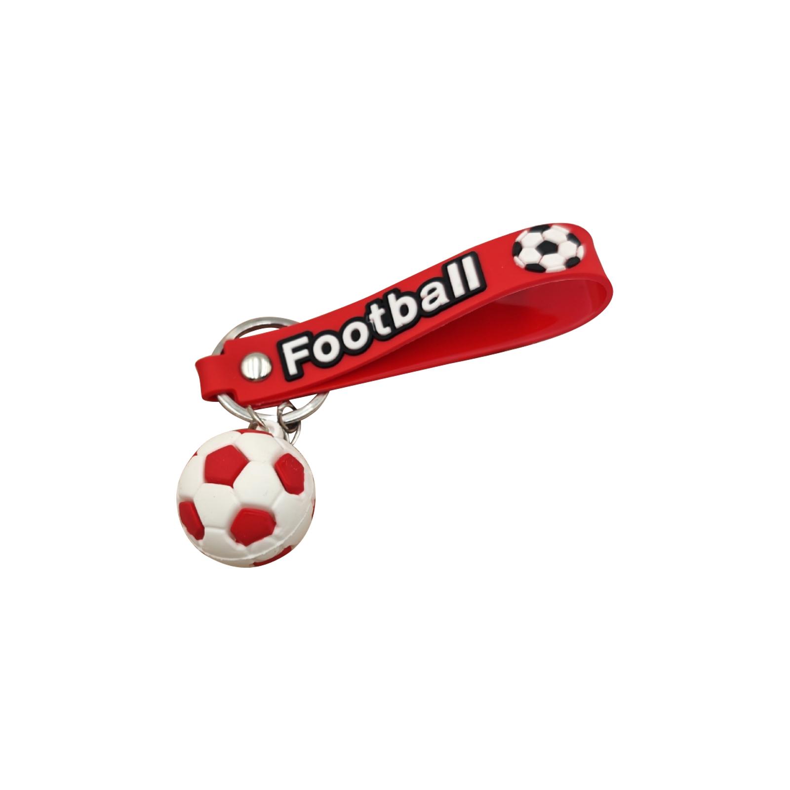 Спортивный Ключница-Футбольный Мяч, Мягкий ПВХ Подвеска, Аксессуар для Школьной Сумки One Size