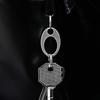 2pack Stainless Steel Carabiner Key Hanging Buckles Travel Carabiner Outdoor Key for Campers