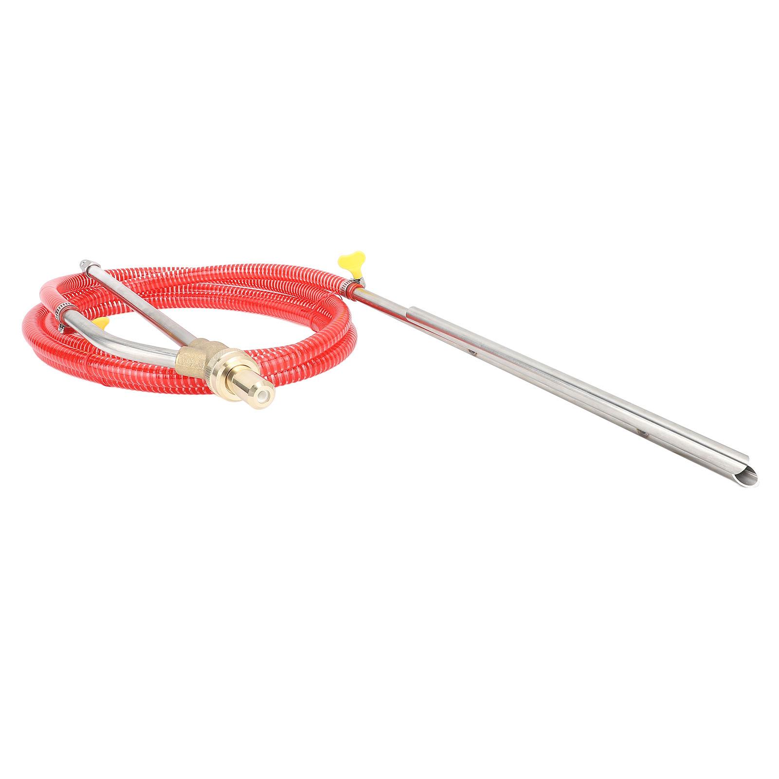 Kit de Sandblasting para Hidrolimpiadora Accesorio Sandblaster Húmedo Boquilla de Sandblasting para Hidrolimpiadora con Conexión Rápida de 1/4 de Pulgada rojo