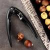 Durable Cross Design Chestnut Clip Sharp Non-slip Walnut Opener Effort-saving Highly Efficient Chestnut Cutter Dessert