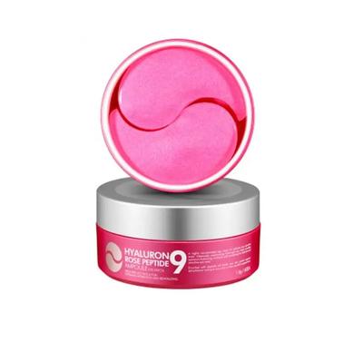Hydrogelové náplasti s extraktem z růže a peptidy Hyaluron Rose Peptide 9 Ampoule Eye Patch 60 ks
