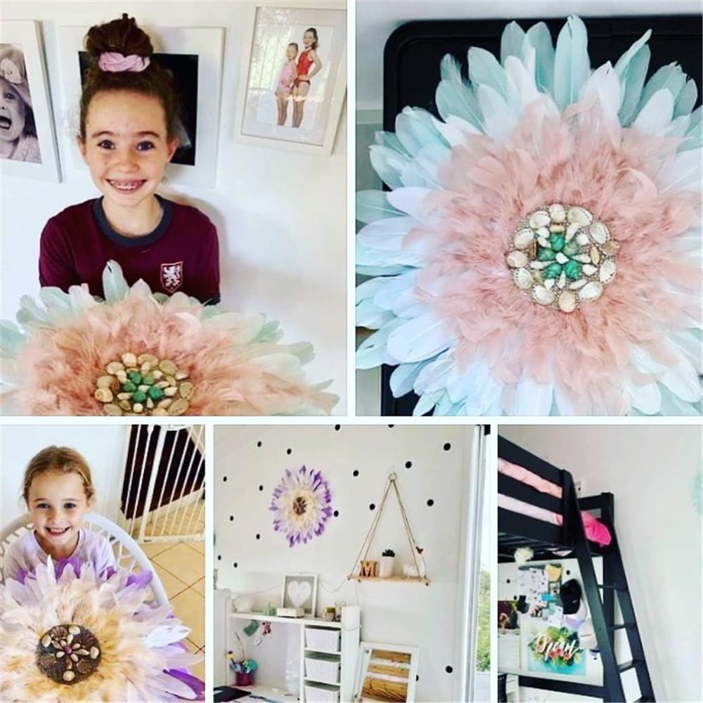 Black Gold Natural Goose Feathers For Needlework Dream Catcher Feather Crafts Jewelry Accessories Diy Decoration