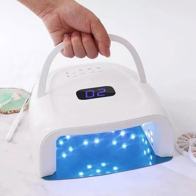 15600mAh 60W Nabíjateľná lampa na nechty S20 Bezdrôtová sušička gélového laku Stroj na manikúru Pedikúra Svetlo Bezdrôtová UV LED lampa na nechty