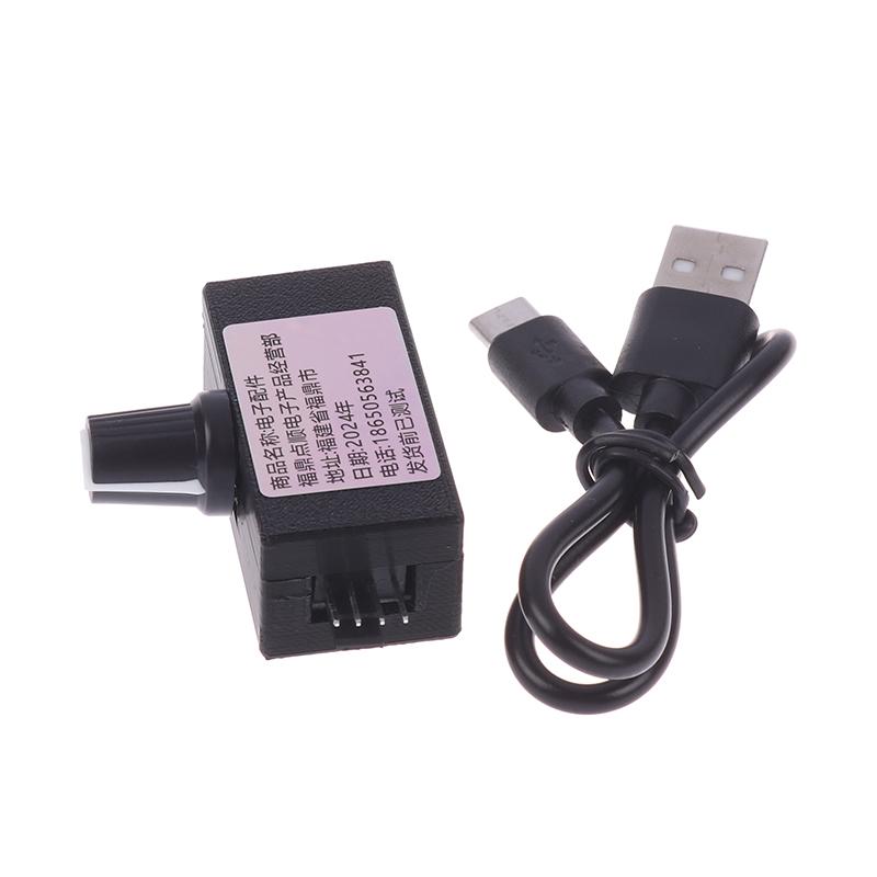 Diy Vannkjøling Kjøling Pwm Hastighetskontroller 4Pin Viftehastighetskontroller Type-C Usb-grensesnitt Strømforsyning