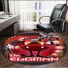 Sonic Print Round Rug, Washable Floor Carpet, For Entryway Dorm Laundry Room Office Study, Home Decor Birthday Christmas Gift