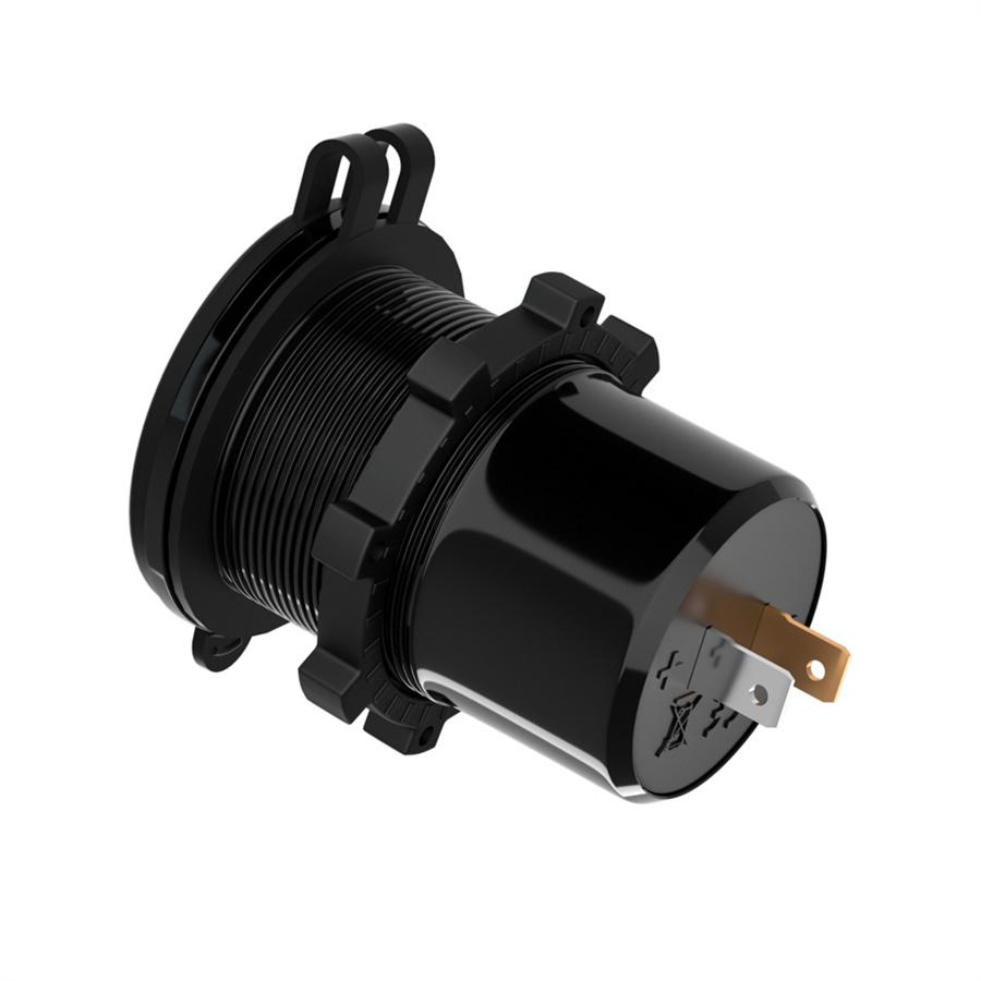 Fast Charge USB+Type-C Charger (60cm Line)