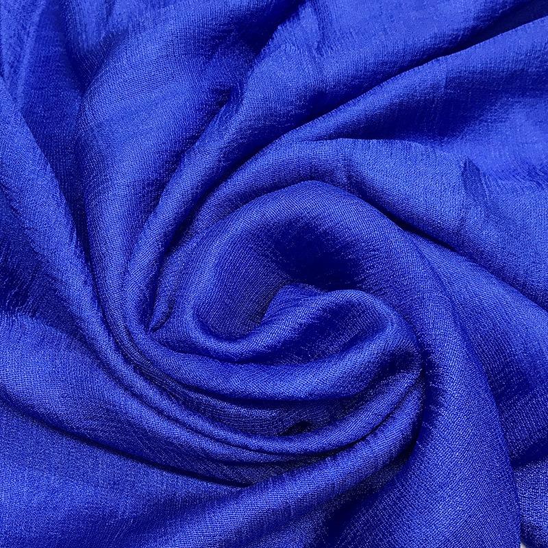 New scarf linen solid color imitation silk soft bag head shawl scarf one piece