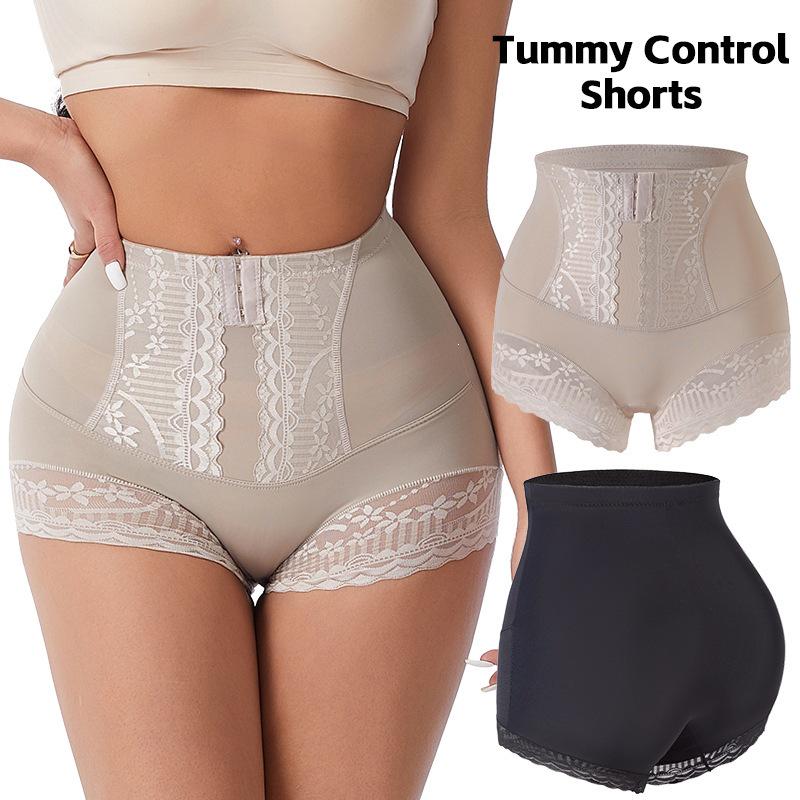 High-Waisted Lace Tummy Control Adjustable Shaping Underwear for Women
